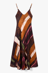Anne Slip Dress | Sunset Geo