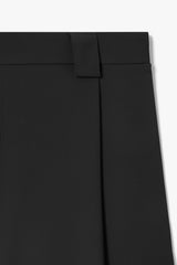 Gabriella Pleated Elastic Waist Trousers | Black