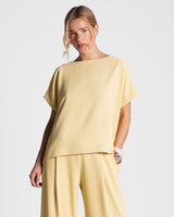 Gabriella Top | Pastel Yellow