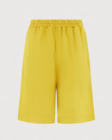 Penny Elastic Waist Shorts | Lime