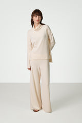 Kaia Roll Neck | Cream | Fine Knit