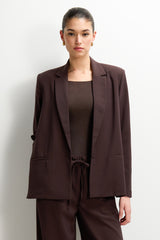 Neve Blazer | Espresso Brown