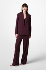 Neve Blazer | Burgundy