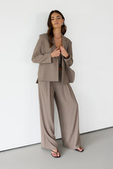 Lana Blazer | Taupe