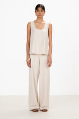 Liori Elastic Waist Trousers | Mineral