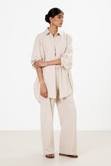 Liori Oversized Shirt | Mineral