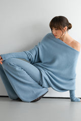 Relaxed Pants | Dusty Blue