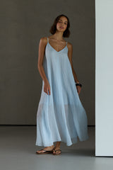 Paloma Resort Maxi Dress | Glacier