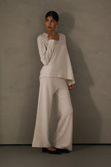 Pull-On Pants | Light Beige