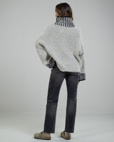 NEW | Sloane Turtleneck | Oatmeal | Alpaca Blend