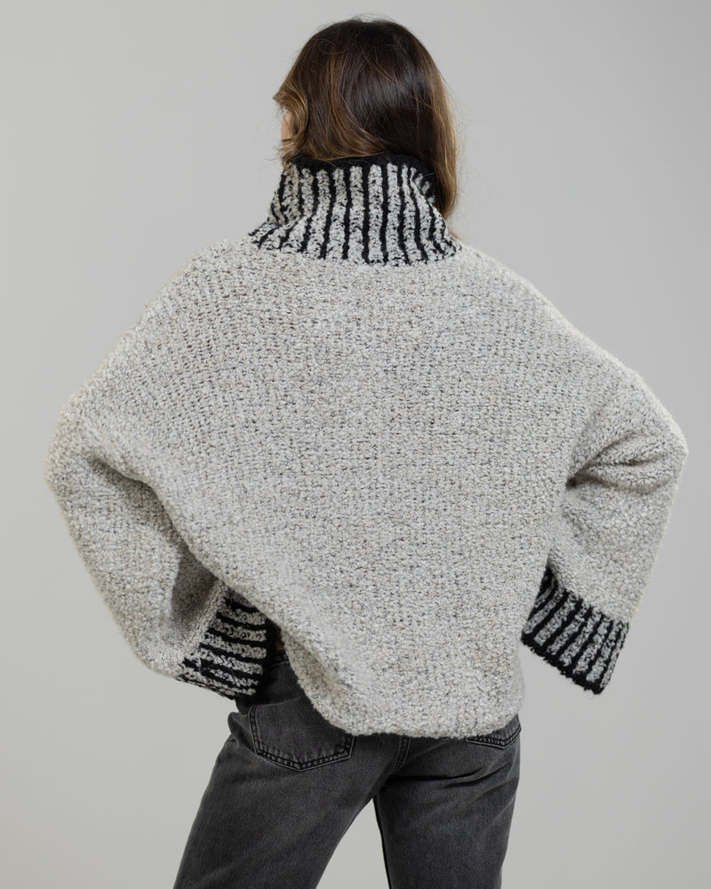 NEW | Sloane Turtleneck | Oatmeal | Alpaca Blend