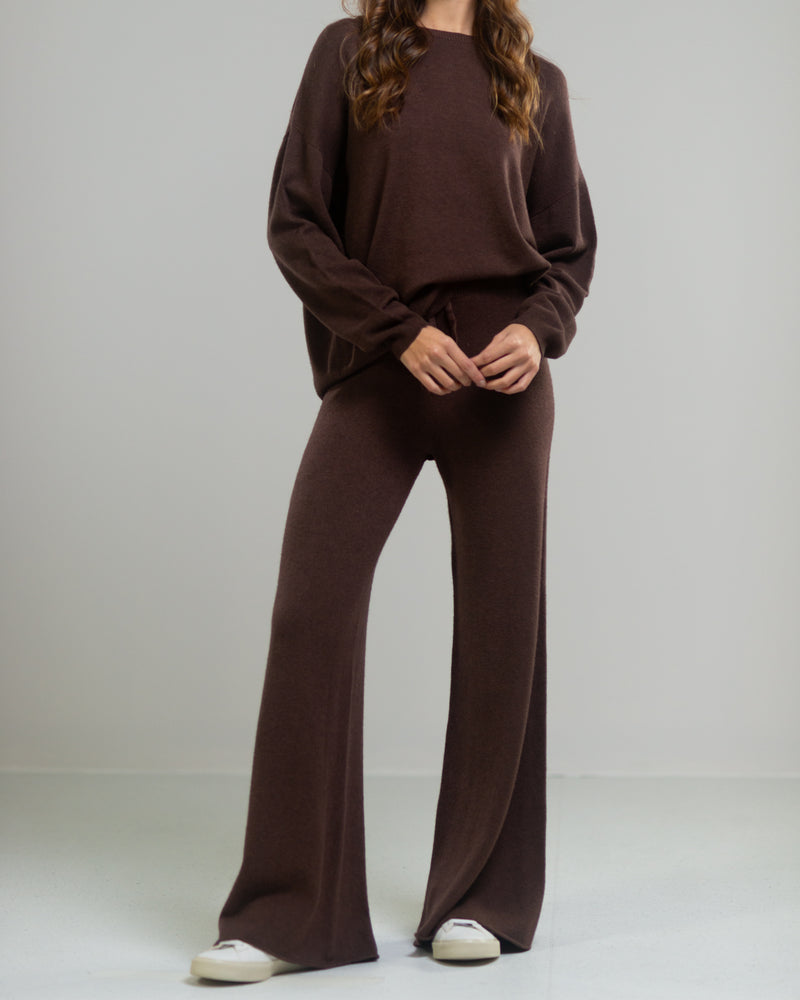 NEW | Relaxed Pants | Espresso Brown
