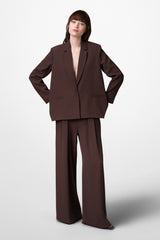 Lana Blazer | Espresso Brown