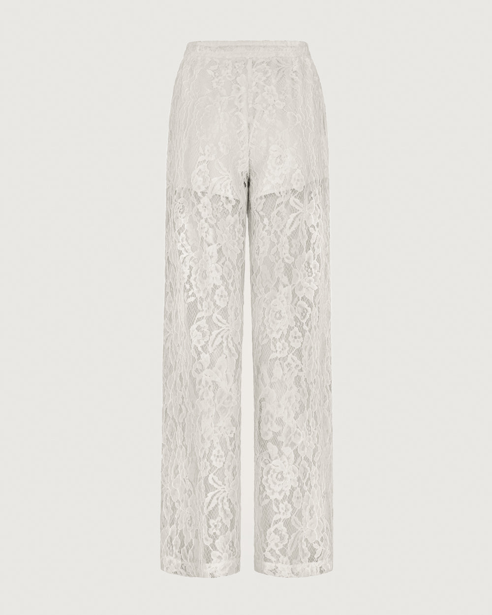 Roxie Lace Trousers | White – JAKI