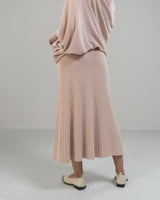 NEW | Ribbed Skirt | Powder Pink