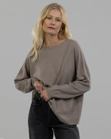 NEW | Crew Neck Sweater | Taupe
