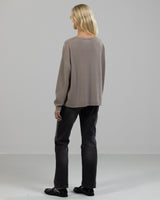 NEW | Crew Neck Sweater | Taupe