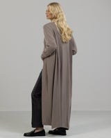 Longline Cardigan | Mocha