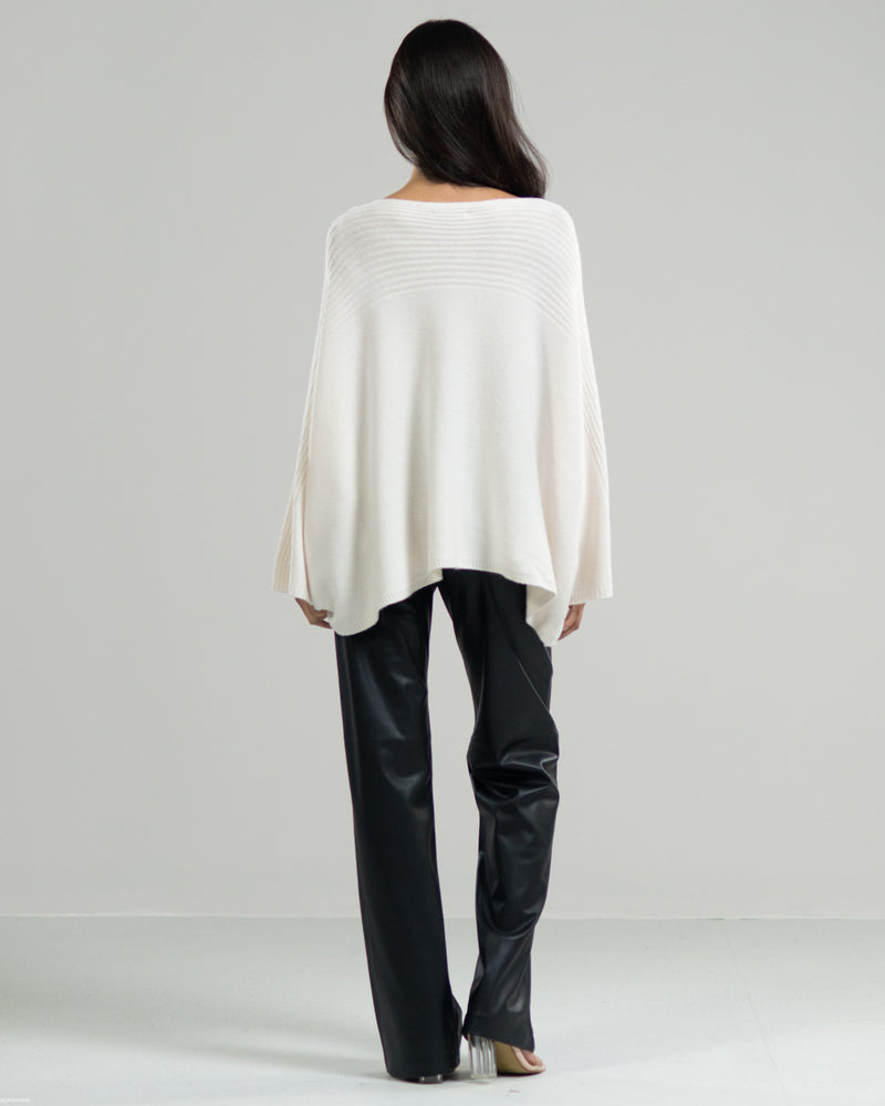 Ribbed Sweater | Ivory