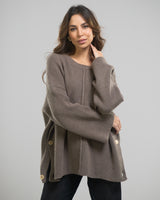 NEW | Agnes Sweater | Taupe | Wool Cashmere Blend