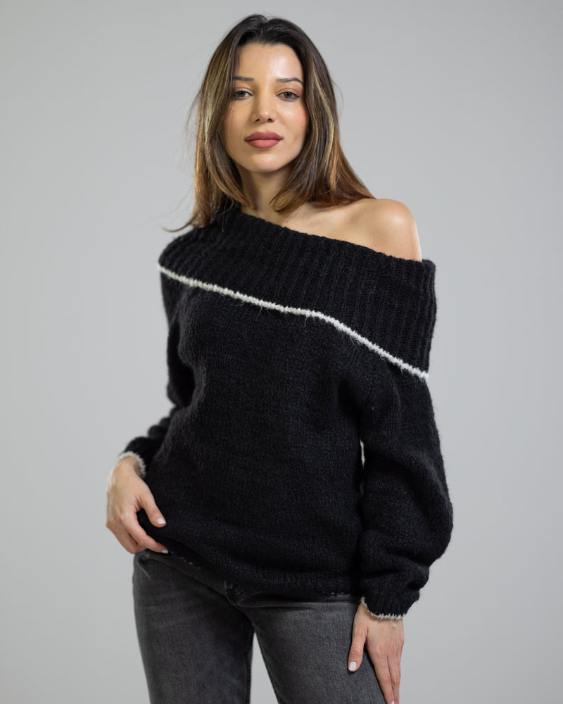 NEW | Lila Sweater | Black | Wool Blend