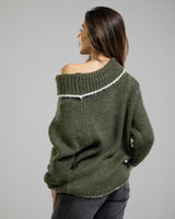 NEW | Lila Sweater | Khaki | Wool Blend