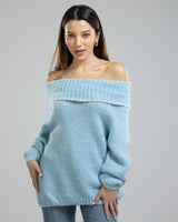 NEW | Lila Sweater | Sky Blue | Wool Blend