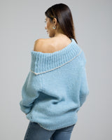 NEW | Lila Sweater | Sky Blue | Wool Blend