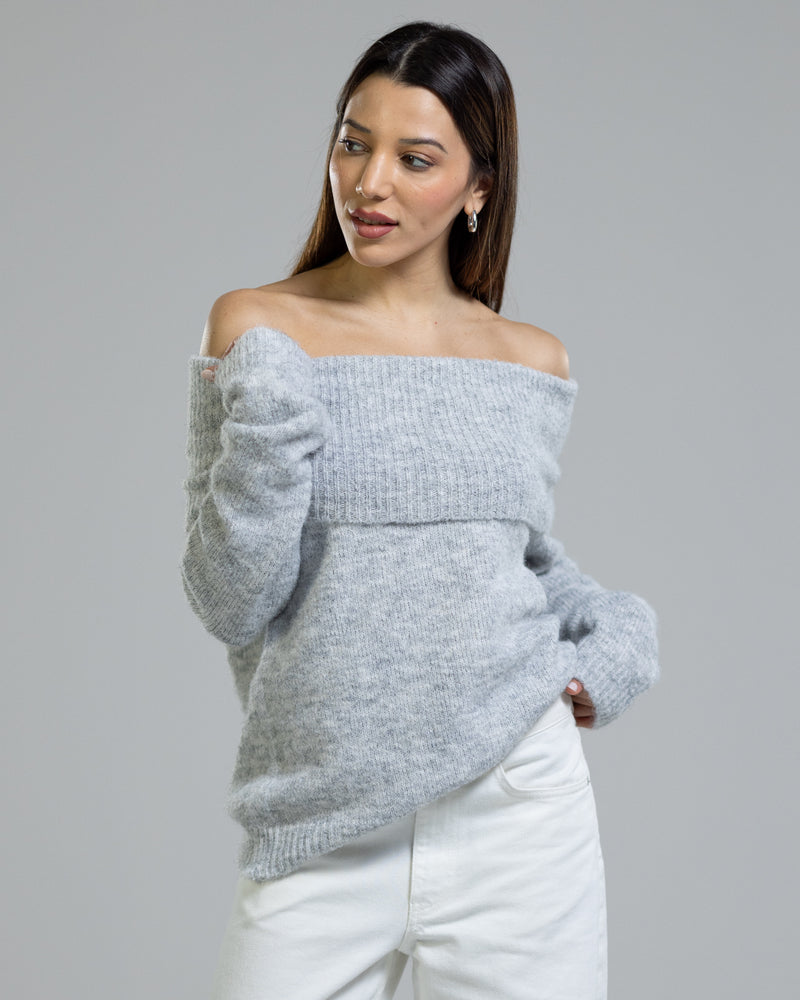 NEW | Skye Sweater | Light Grey