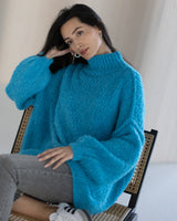 NEW | Cate Sweater | Blue | Alpaca Wool