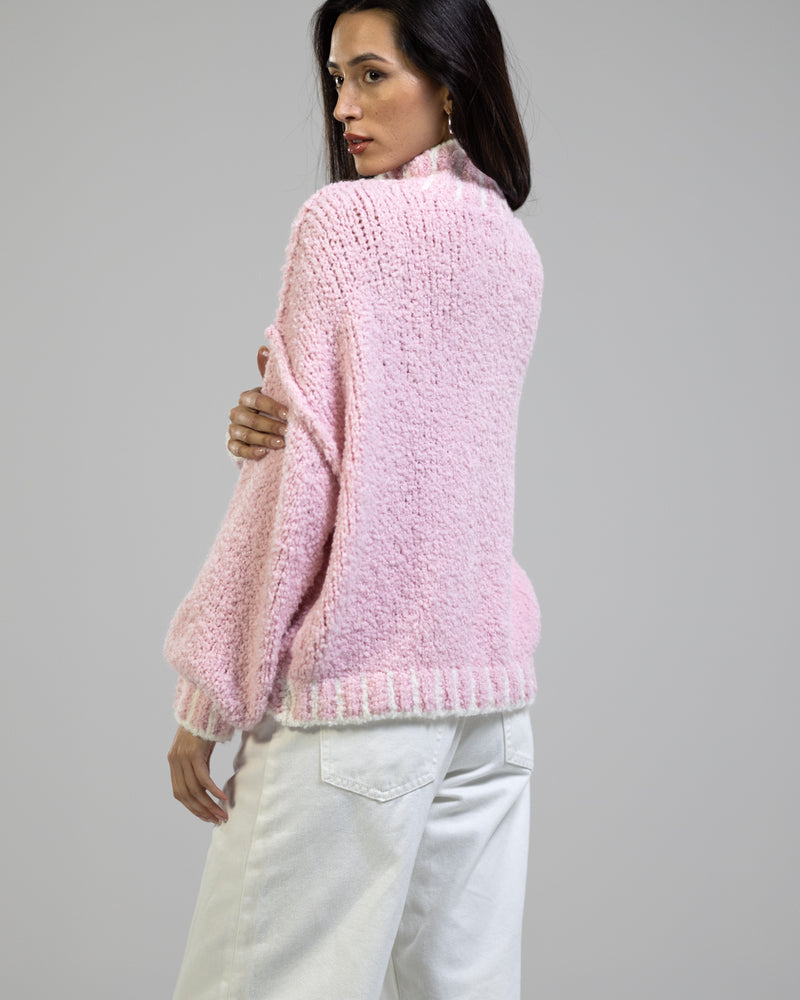 NEW | Iris Sweater | Light Pink | Alpaca Wool