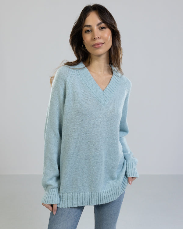 NEW | Addison Sweater | Light Blue