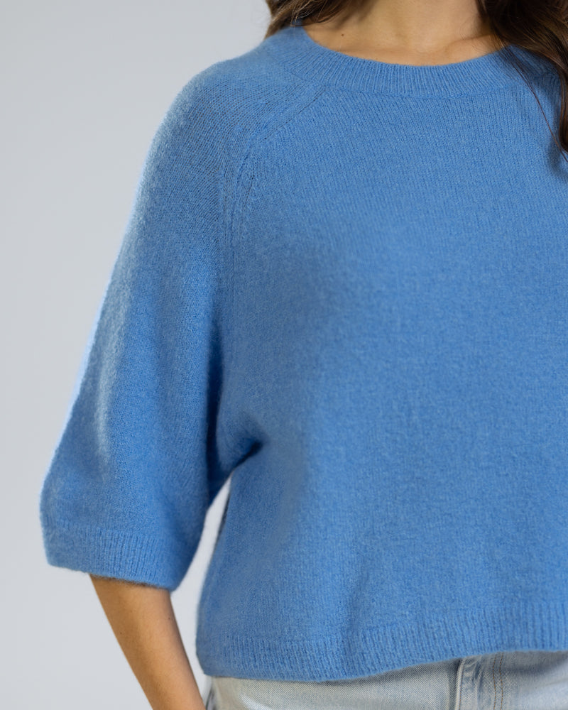 NEW | Erin Sweater | Cornflower Blue | Alpaca Blend