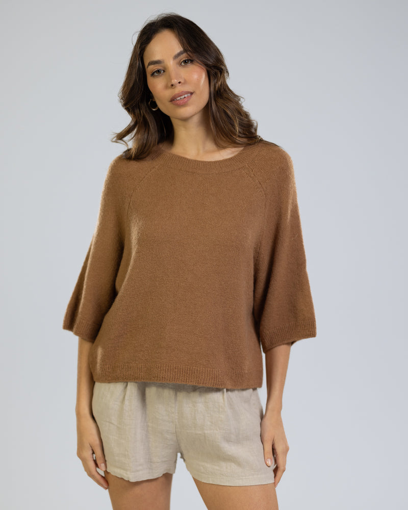 NEW | Erin Sweater | Camel | Alpaca Blend