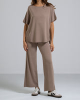 NEW | Pull-On Pants | Mocha