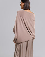 Asymmetric Draped | Mocha