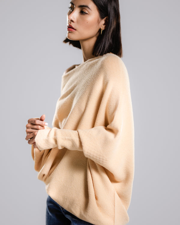 Asymmetric Draped | Honey Gold