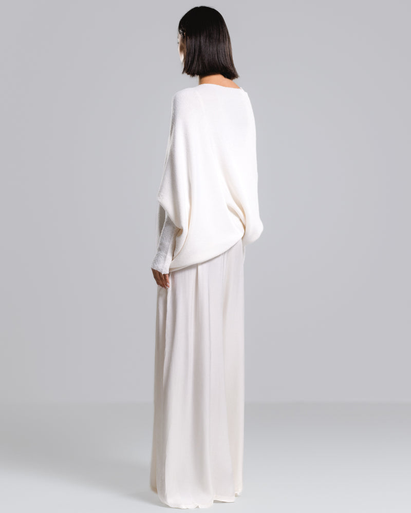 Asymmetric Draped | Ivory