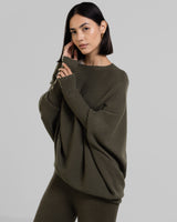 Asymmetric Draped | Khaki