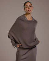 Asymmetric Draped | Mink