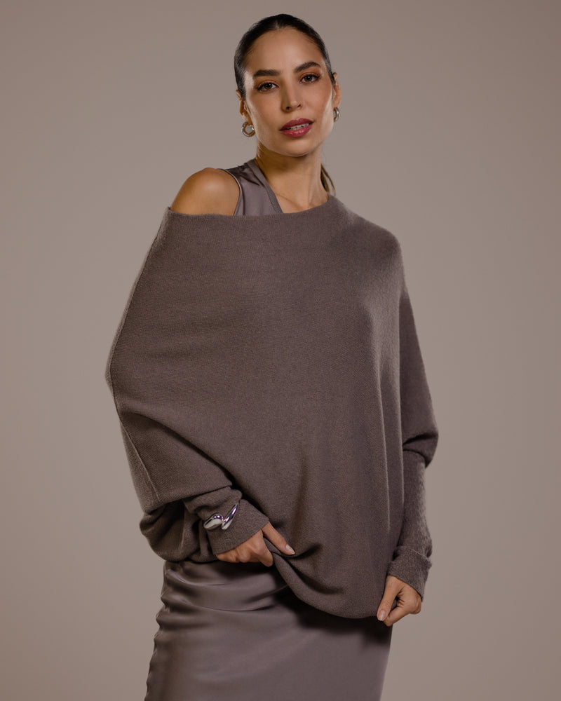 Asymmetric Draped | Mink