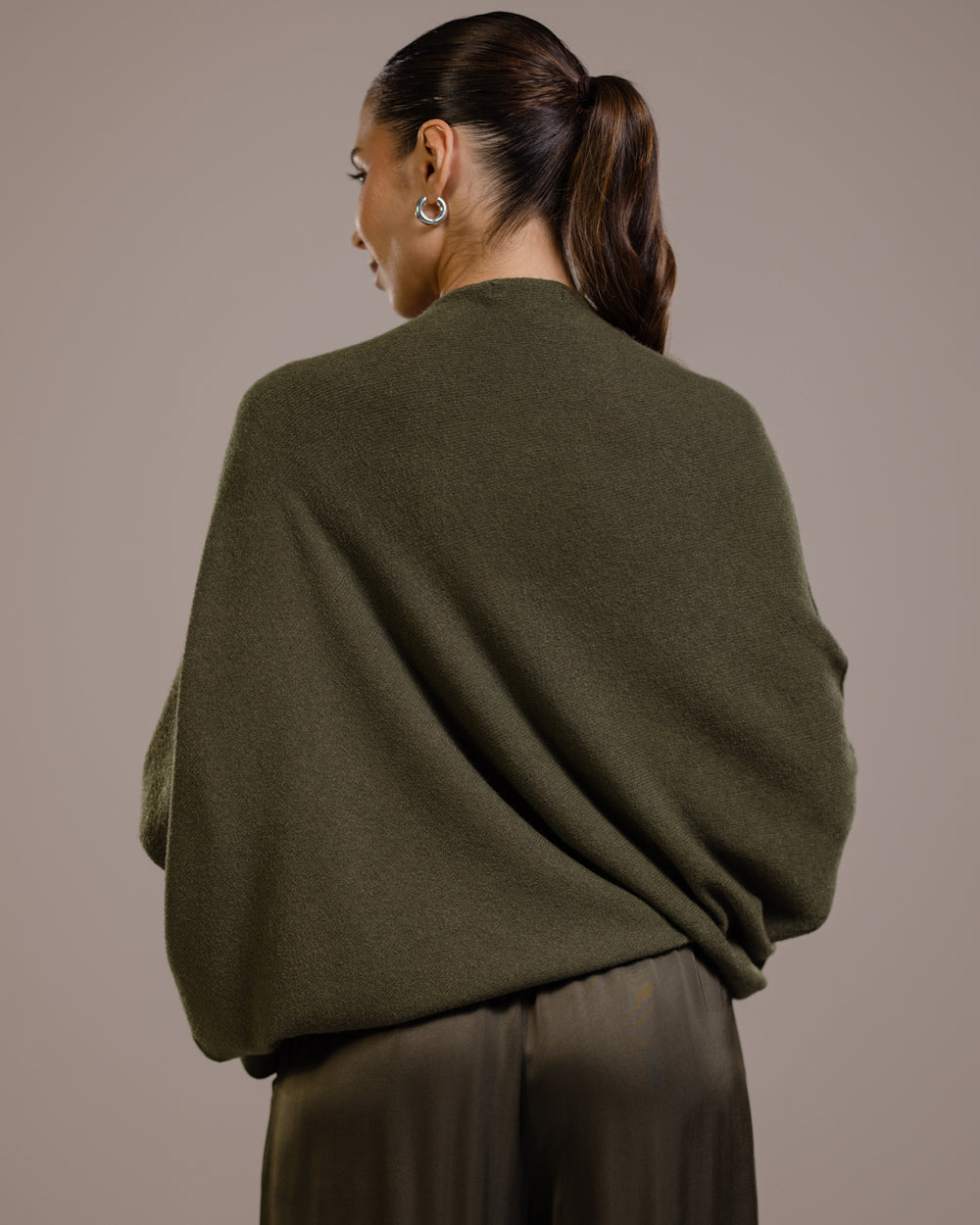 mmm.✨️ JOSEMOON ASYMMETRY DRAPE KNIT JOSEMOON ASYMMETRY DRAPE KNIT TOPS
