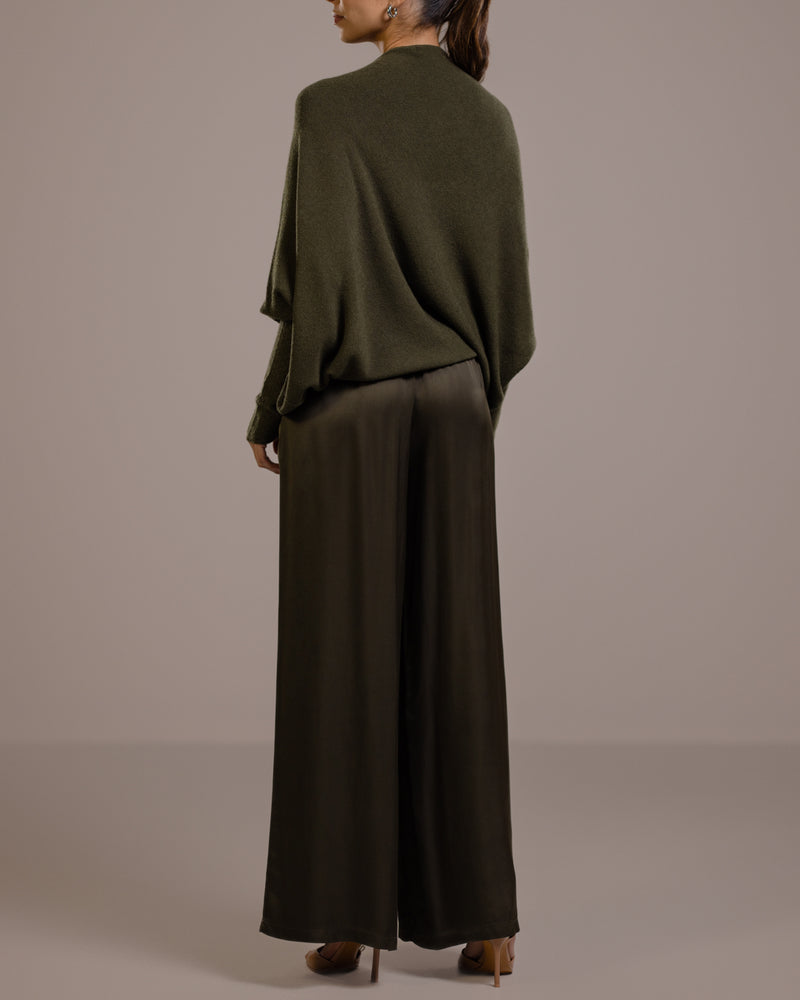 Asymmetric Draped | Khaki