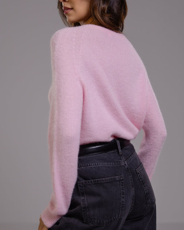 Priscilla Sweater | Light Pink | Alpaca Blend