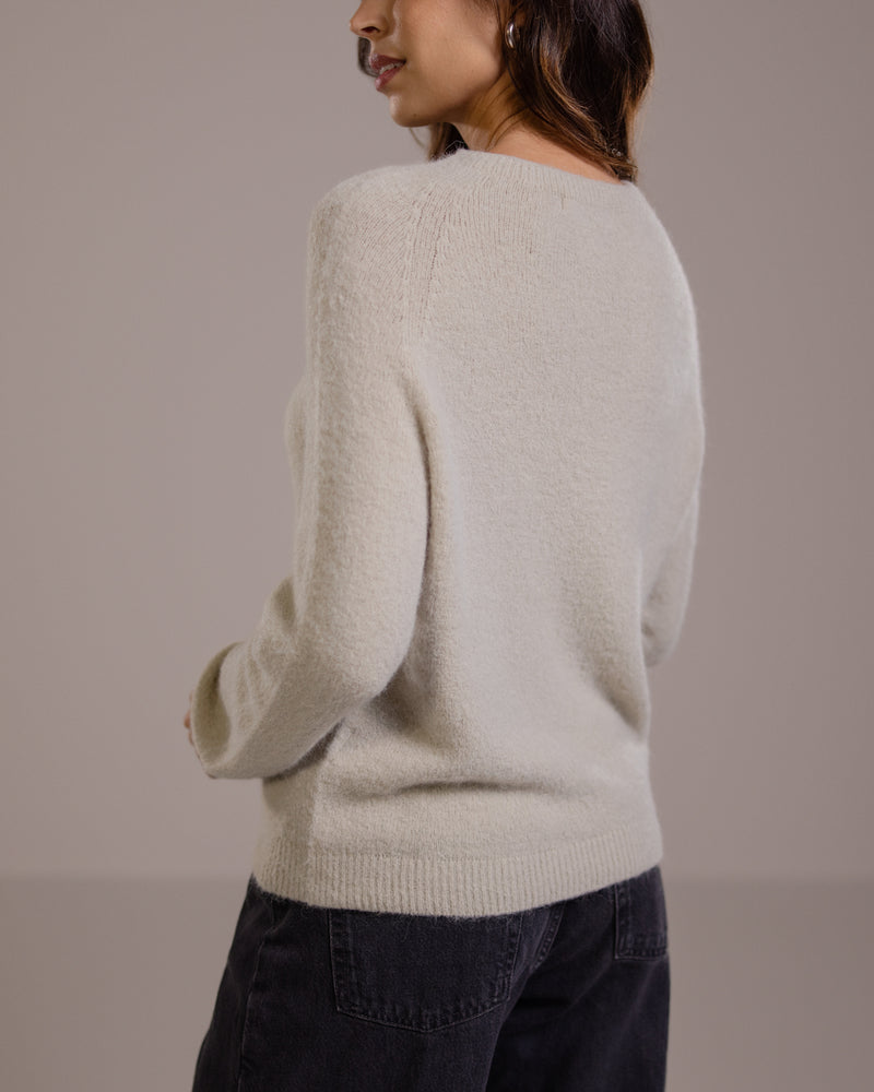 Priscilla Sweater | Beige | Alpaca Blend