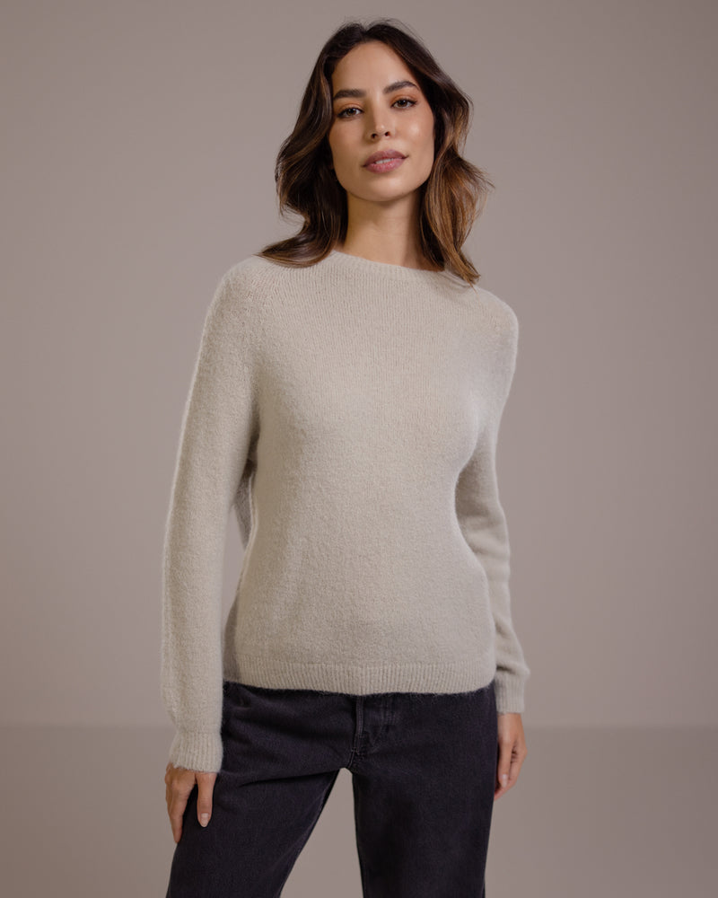 Priscilla Sweater | Beige | Alpaca Blend