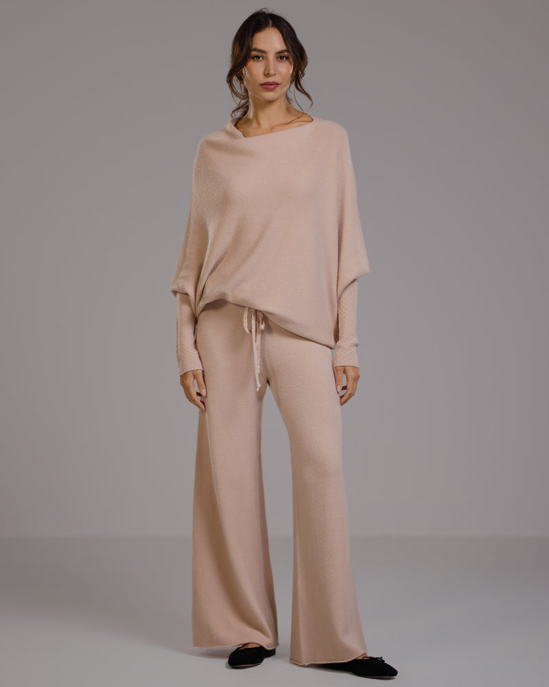 Asymmetric Draped | Dusty Pink