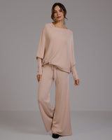 Asymmetric Draped | Dusty Pink