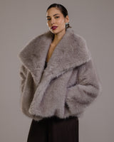 Camille Faux Fur Jacket | Mink