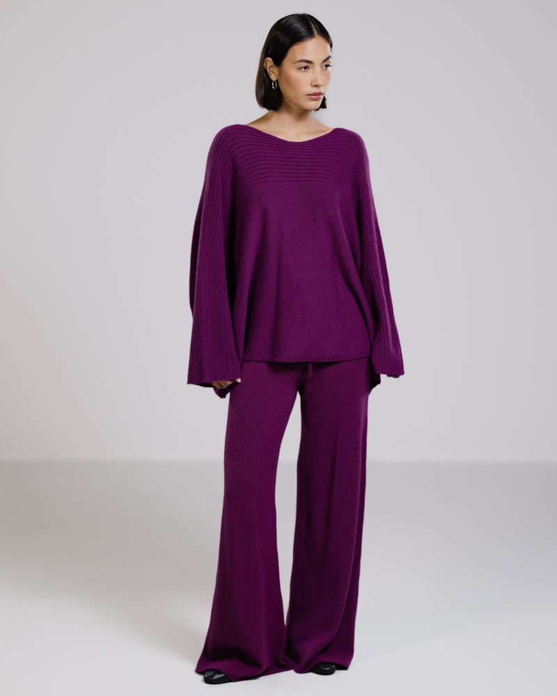 Relaxed Pants | Violet